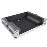 ATA Style Flight Travel Case for Denon DJ Prime Go Digital Controller - Silver On Black