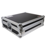 ATA Style Flight Travel Case for Denon DJ Prime Go Digital Controller - Silver On Black