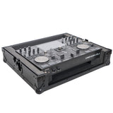 ATA Style Flight Travel Case for Denon DJ Prime Go Digital Controller - Black On Black