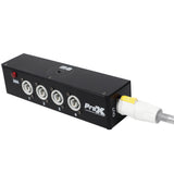 Power Center Five-Way Spitter For Indoor Powercon Connector Delivers Power For Up To 5 Fixtures with Power Cord