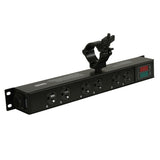 TARA 6-Outlet Edison NEMA 5-20R Power Distribution Box with True1 IN/OUT, LED Voltage and Current Display 20A Power Center