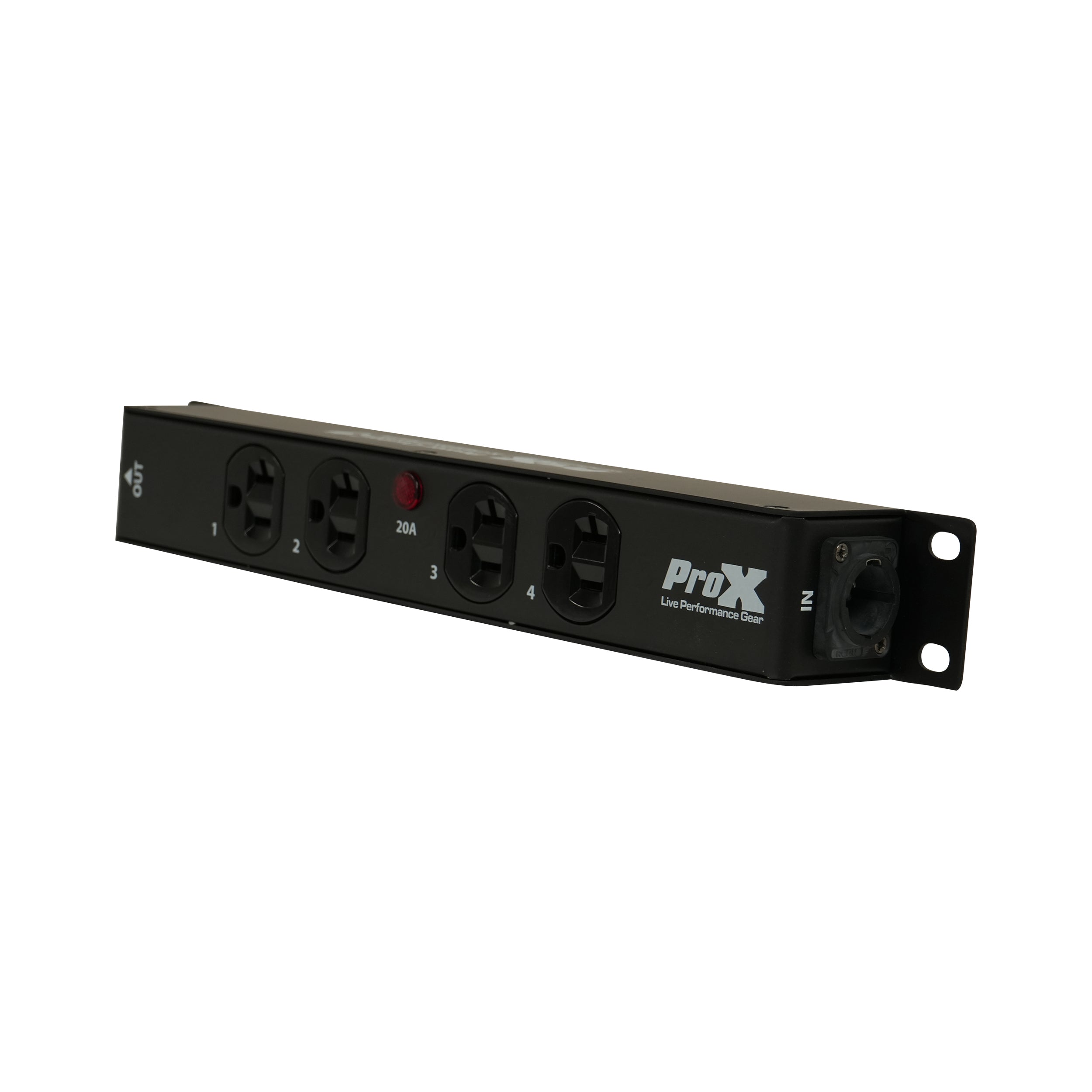 MAYA 4 Outlet Power Strip AC Outlet Box Edison Nema 5-20R with True1 IN/OUT 20A Power Center