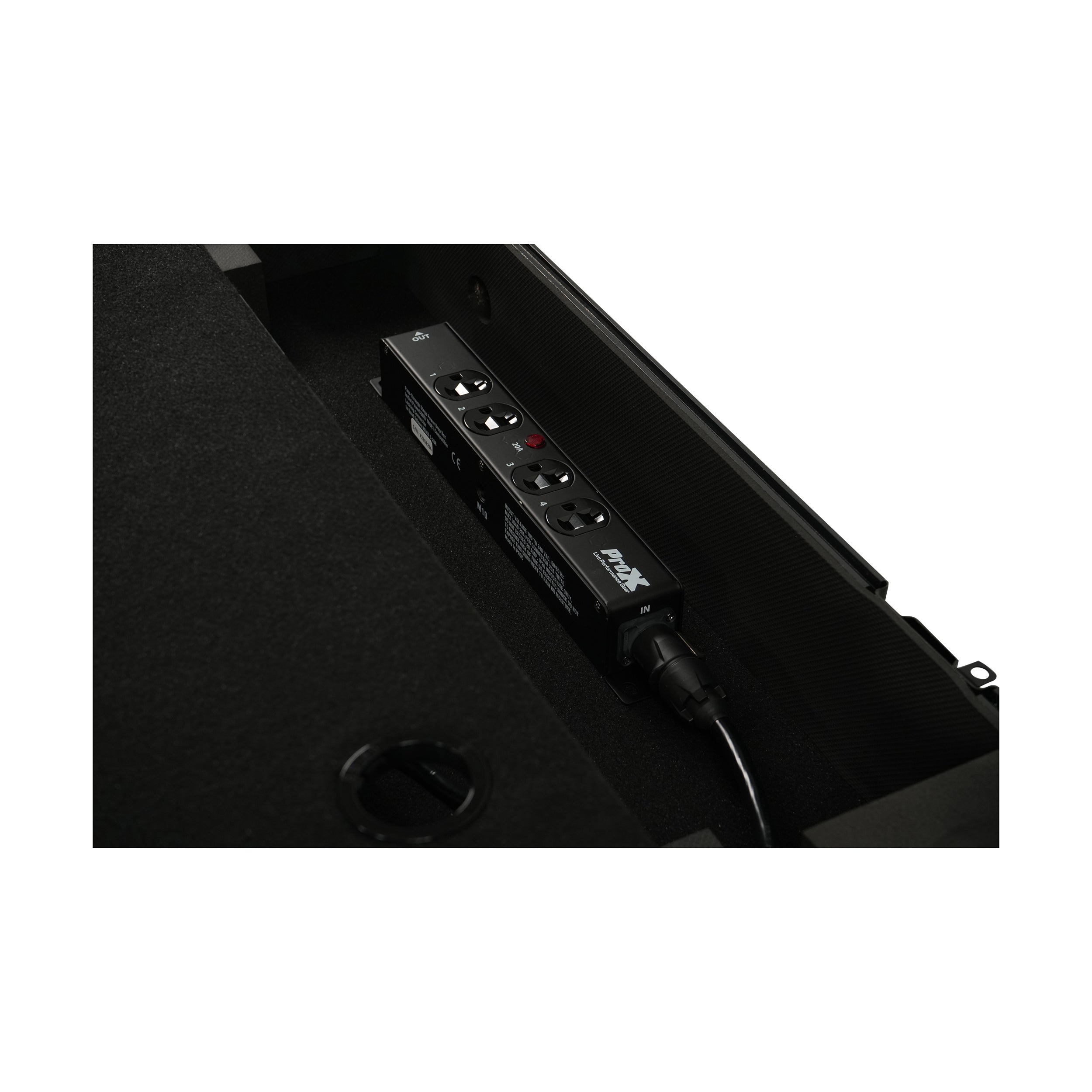 MAYA 4 Outlet Power Strip AC Outlet Box Edison Nema 5-20R with True1 IN/OUT 20A Power Center