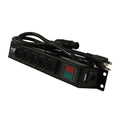 DANA PowerCenter AC to 6X True1 Splitter Outputs - 20A REAN® by NEUTRIK® Connectors w/ V&A Meter