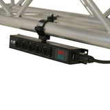 DANA PowerCenter AC to 6X True1 Splitter Outputs - 20A REAN® by NEUTRIK® Connectors w/ V&A Meter