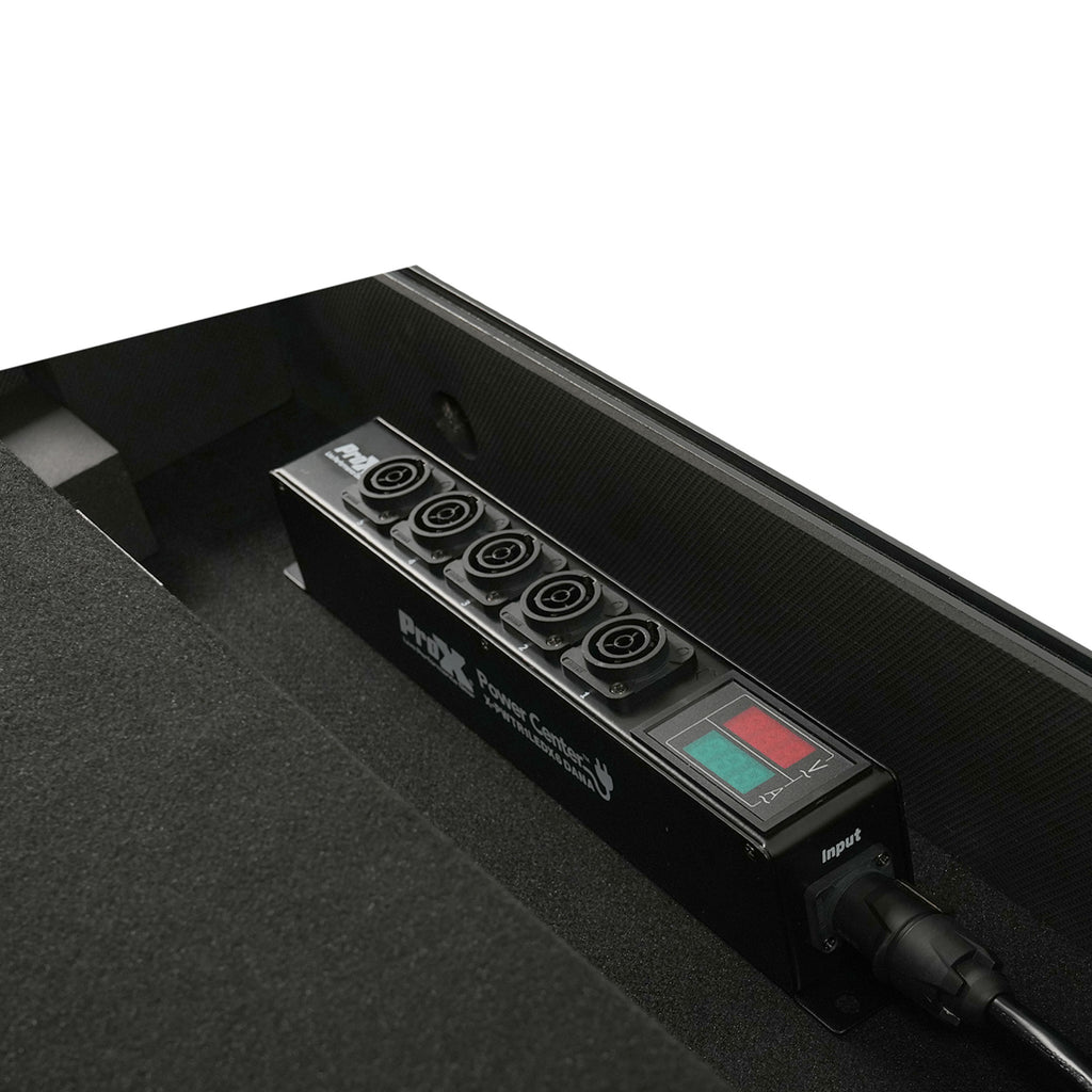 DANA PowerCenter AC to 6X True1 Splitter Outputs - 20A REAN® by NEUTRIK® Connectors w/ V&A Meter