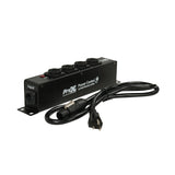 LYRA PowerCenter PowerCON TRUE1 5-Way Power Splitter Box for True1 Power Connection Powers 5 Devices with Power Cord