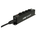LYRA PowerCenter PowerCON TRUE1 5-Way Power Splitter Box for True1 Power Connection Powers 5 Devices with Power Cord