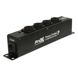 LYRA PowerCenter PowerCON TRUE1 5-Way Power Splitter Box for True1 Power Connection Powers 5 Devices with Power Cord