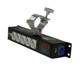 RITA PowerCenter Outlet Box powerCON Compatible Splitter 20A w/ V&A Meter