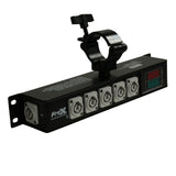 RITA PowerCenter Outlet Box powerCON Compatible Splitter 20A w/ V&A Meter