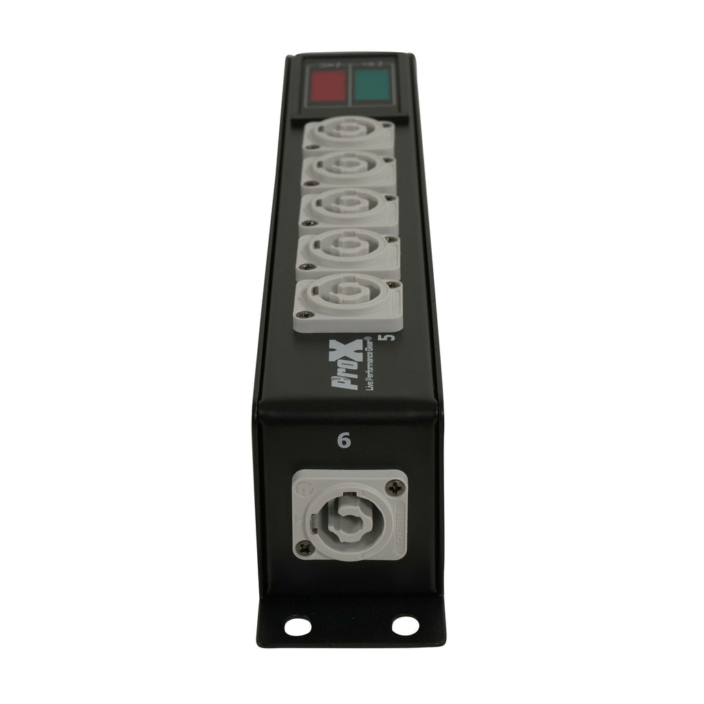 RITA PowerCenter Outlet Box powerCON Compatible Splitter 20A w/ V&A Meter