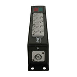 RITA PowerCenter Outlet Box powerCON Compatible Splitter 20A w/ V&A Meter