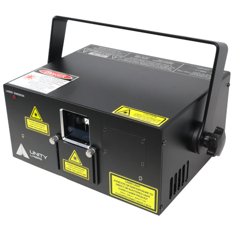 Unity Raw 1.7 Watt RGB Laser Light Show Projector System