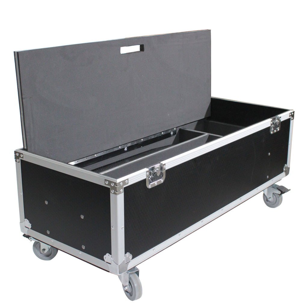 ATA Flight Case for 2x QSC KC12 Compact Arrays Fits Two Speakers and Subwoofers