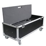ATA Flight Case for 2x RCF EVOX12 or EV Evolve 50 Compact Arrays Fits Two Speakers and Subwoofers