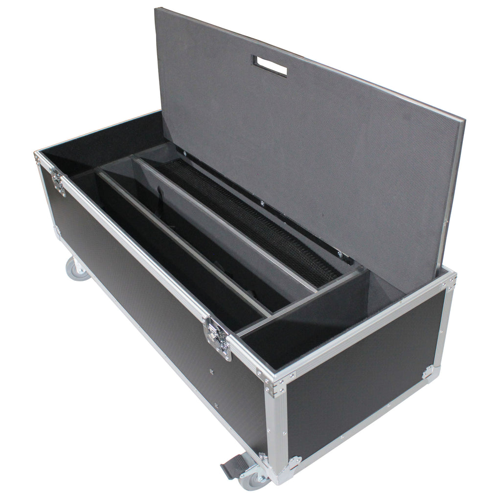 ATA Flight Case for 2x RCF EVOX12 or EV Evolve 50 Compact Arrays Fits Two Speakers and Subwoofers