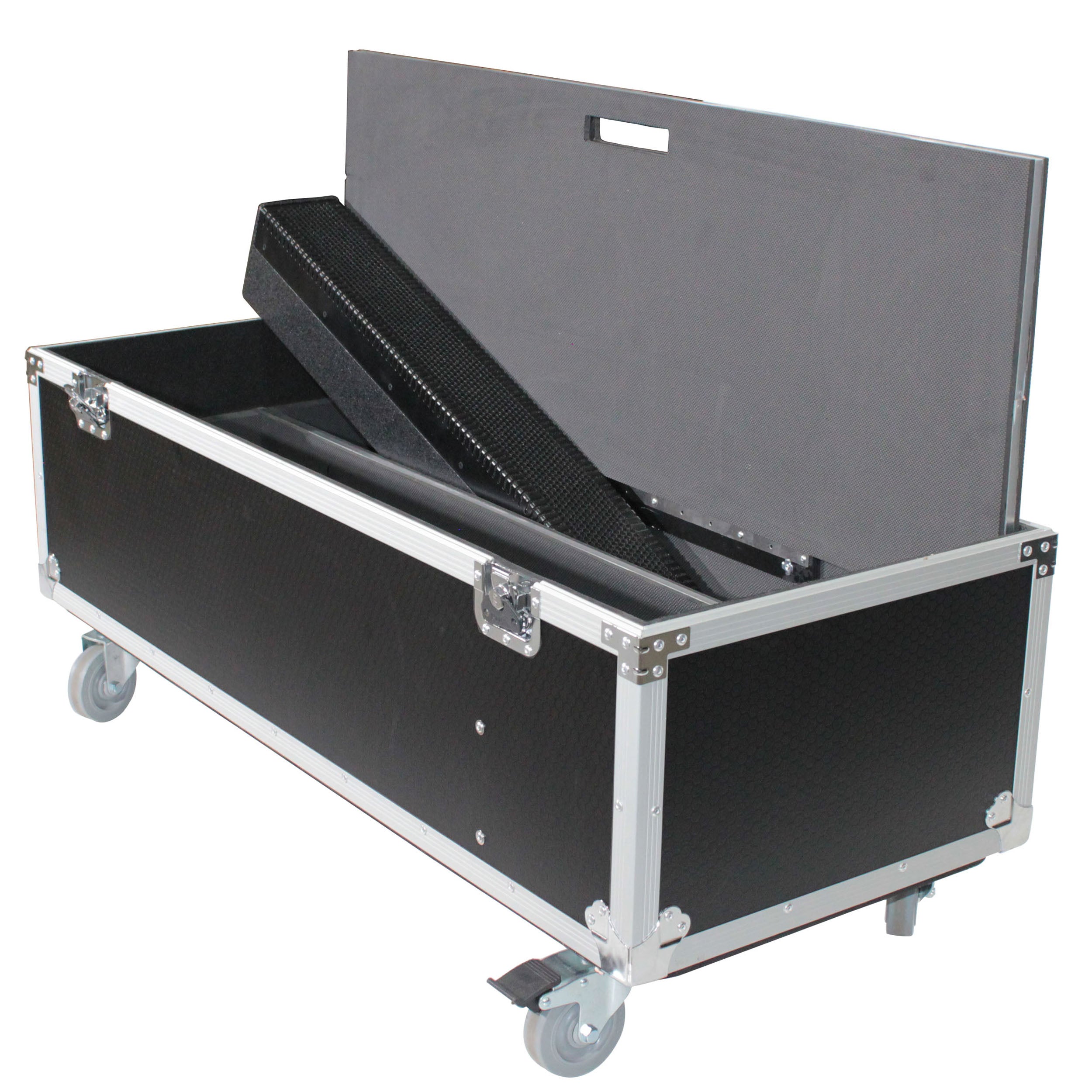 ATA Flight Case for 2x QSC KC12 Compact Arrays Fits Two Speakers and Subwoofers