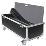 ATA Flight Case for 2x RCF EVOX12 or EV Evolve 50 Compact Arrays Fits Two Speakers and Subwoofers