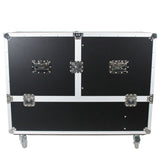 ATA Flight Case for 2x RCF EVOX12 or EV Evolve 50 Compact Arrays Fits Two Speakers and Subwoofers