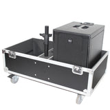 ATA Style Flight-Road Case For RCF EVOX 8 J8 JMIX8 Speaker Array System Fits Two Speakers and Subs