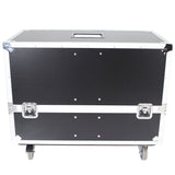 ATA Style Flight-Road Case For RCF EVOX 8 J8 JMIX8 Speaker Array System Fits Two Speakers and Subs