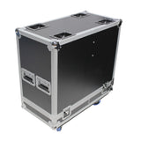 Stage Monitor Flight Case for 2 RCF NX 15-SMA W-4 Inch Casters