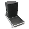 Flight Case for Two RCF-TT25-A II High Definition Two-Way Speakers with 4 Inch Wheels