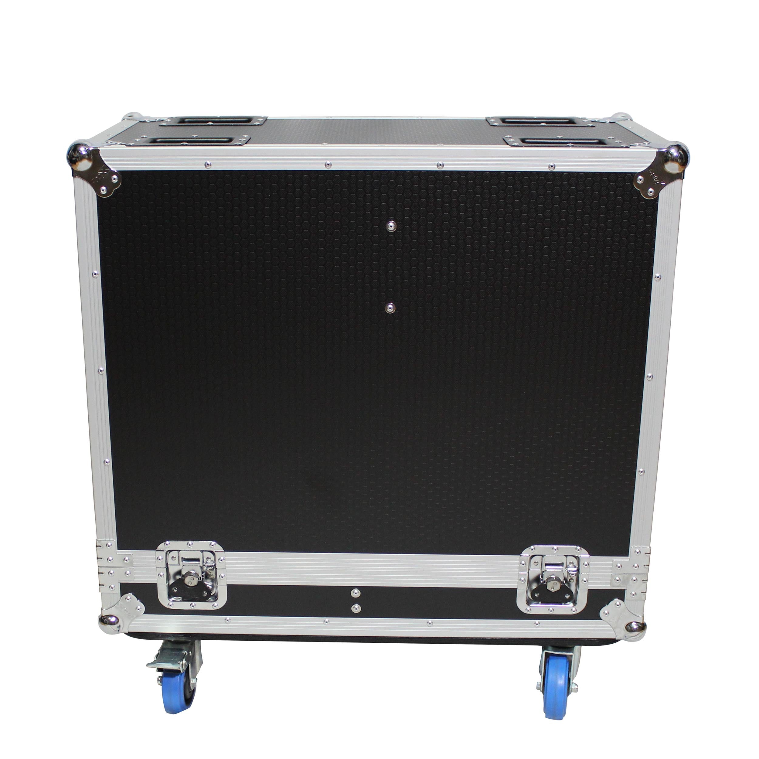 Fits 2x RCF TTL6-A Three-Way Line Array Module Flight Case with 4 inch Wheels
