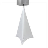 Lycra Cover Scrim for Speaker Tripod or Lighting Stand 3 Sided - White