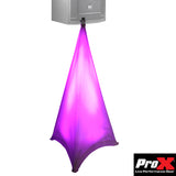 Lycra Cover Scrim for Speaker Tripod or Lighting Stand 2 Sided - White