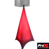 Lycra Cover Scrim for Speaker Tripod or Lighting Stand 2 Sided - White