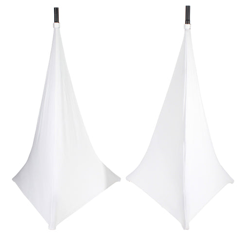 2 Pack Lycra Cover Scrim for Speaker Tripod or Lighting Stand 2 Sided