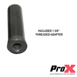 Set of 2 Deluxe 20 inch Speaker Subwoofer Pole M20 Threaded Mount 1 3/8 In. Adapter Cap