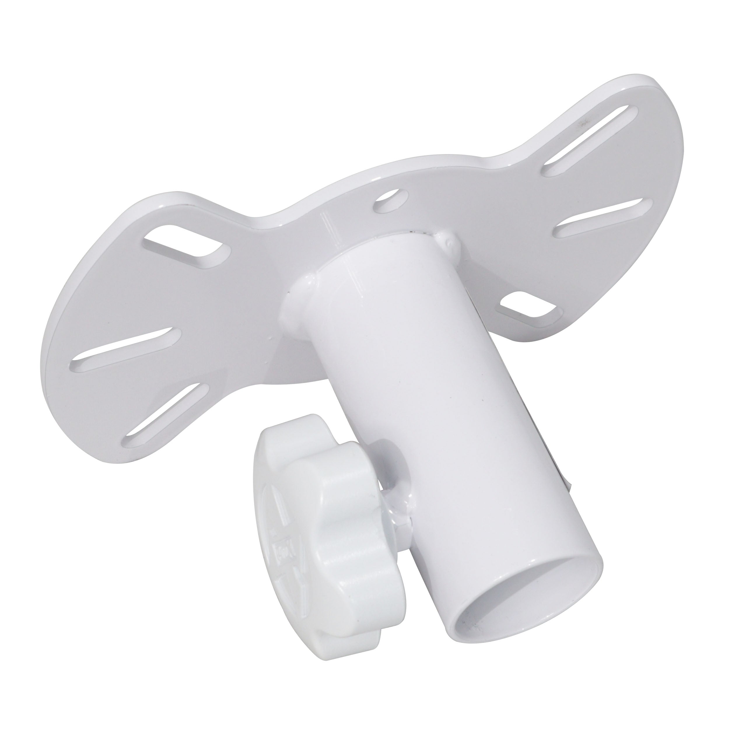 Speaker Stand Mounting Plate In White for Speakers and Moving Head