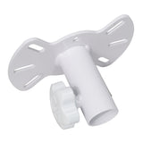 Speaker Stand Mounting Plate In White for Speakers and Moving Head