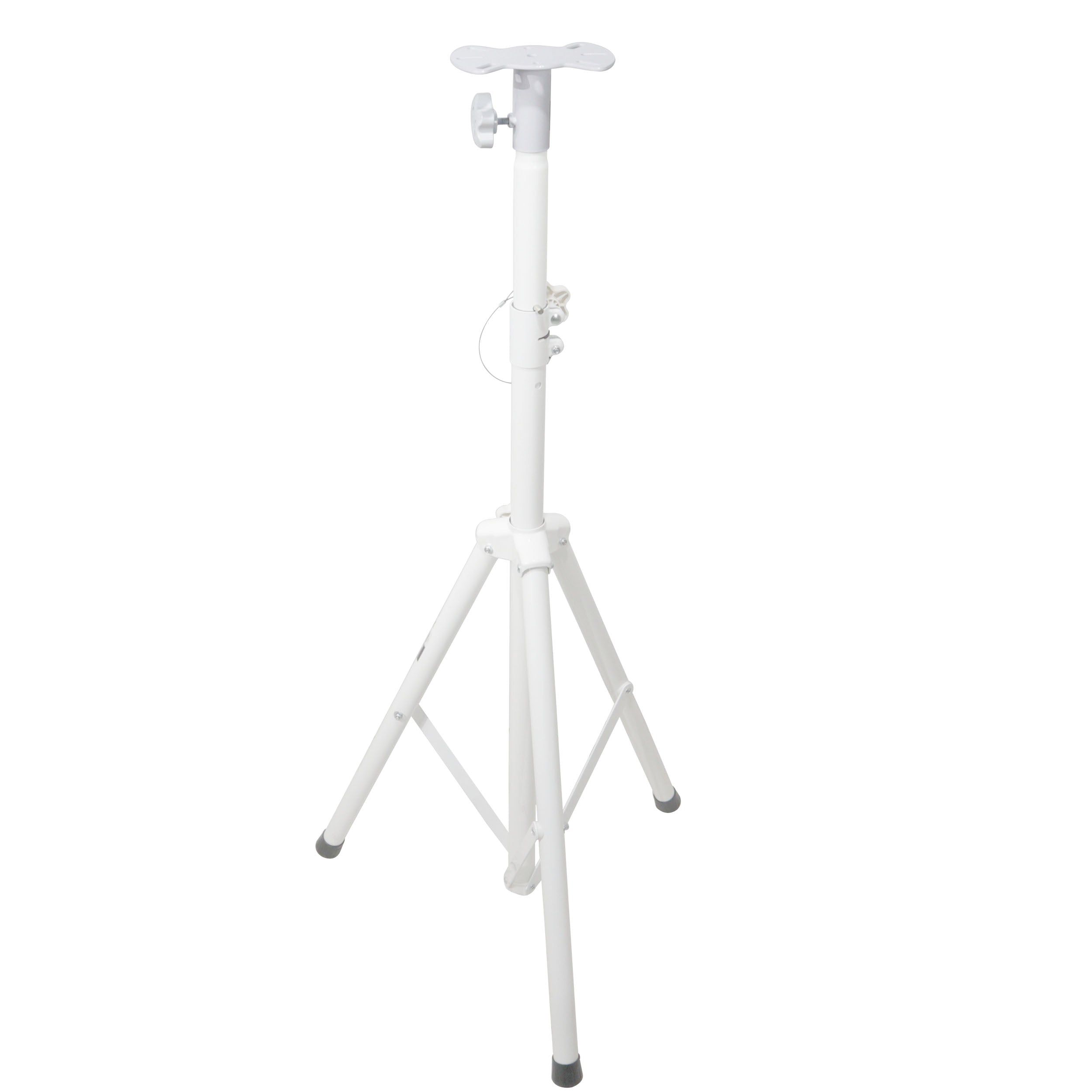 Speaker Stand Mounting Plate In White for Speakers and Moving Head