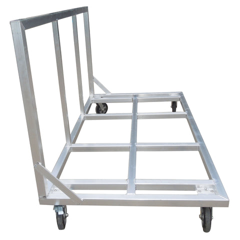 Rolling Stage Dolly Cart Fits up to (10) 4x8 Ft. XSQ Stage Platforms
