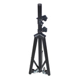 Adjustable Speaker Lighting Tripod Stand with Casters