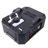Professional Stage Portable Fog Machine Vertical Spray DJ Effects DMX RGBA LED Lighting System.