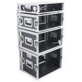 Prox X-2UE 2U Deluxe Effects Rack 14" deep Rail to Rail w/ handles