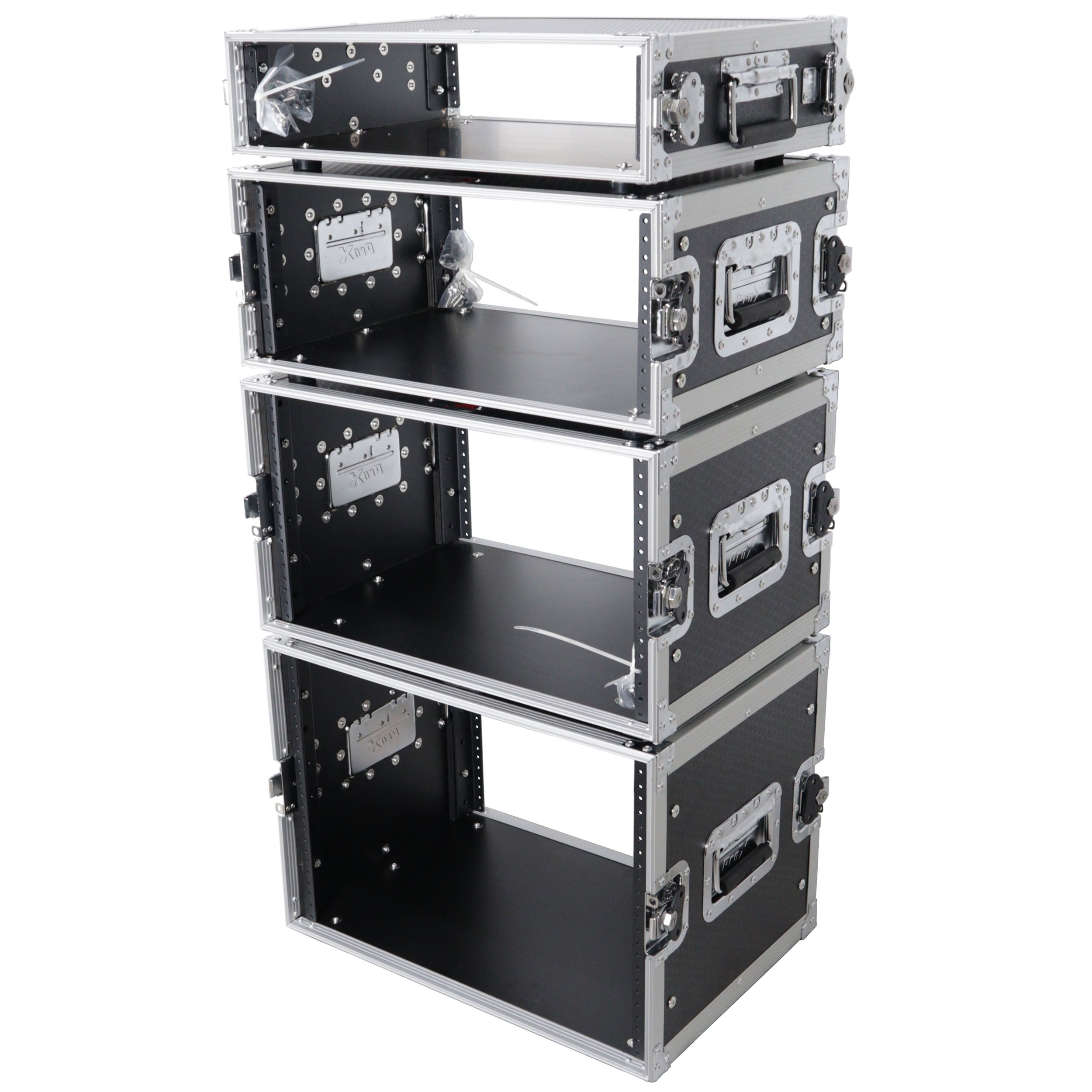 Prox X-2UE 2U Deluxe Effects Rack 14" deep Rail to Rail w/ handles