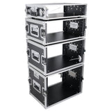 Prox X-2UE 2U Deluxe Effects Rack 14" deep Rail to Rail w/ handles