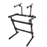 Professional Keyboard Add-on for Portable Z-Stand 2nd tier with Adjustable Stacking