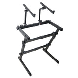 Professional Keyboard Add-on for Portable Z-Stand 2nd tier with Adjustable Stacking