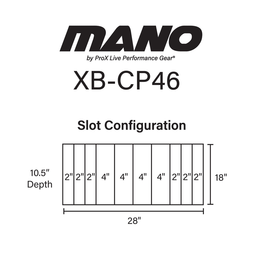 MANO™ Large Utility Carry Bag w/ Organizing dividers For Cables, LED Lighting, and More
