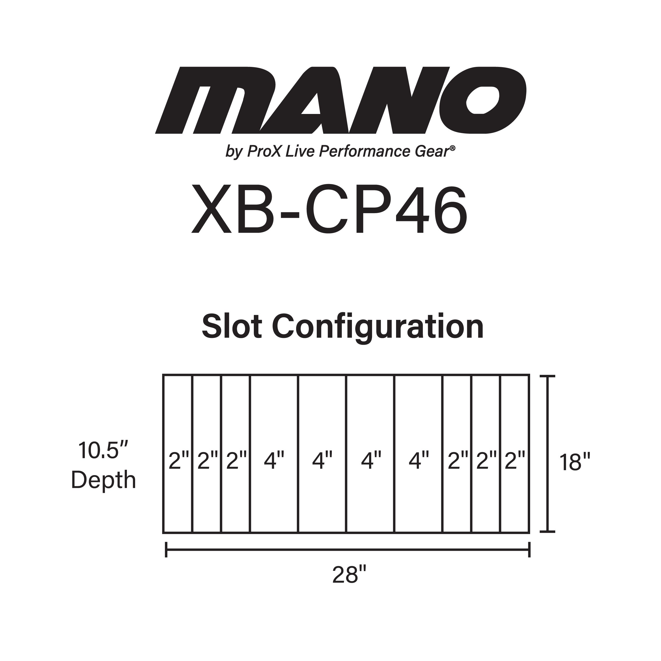 MANO™ Large Utility Carry Bag w/ Organizing dividers For Cables, LED Lighting, and More