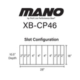 MANO™ Large Utility Carry Bag w/ Organizing dividers For Cables, LED Lighting, and More