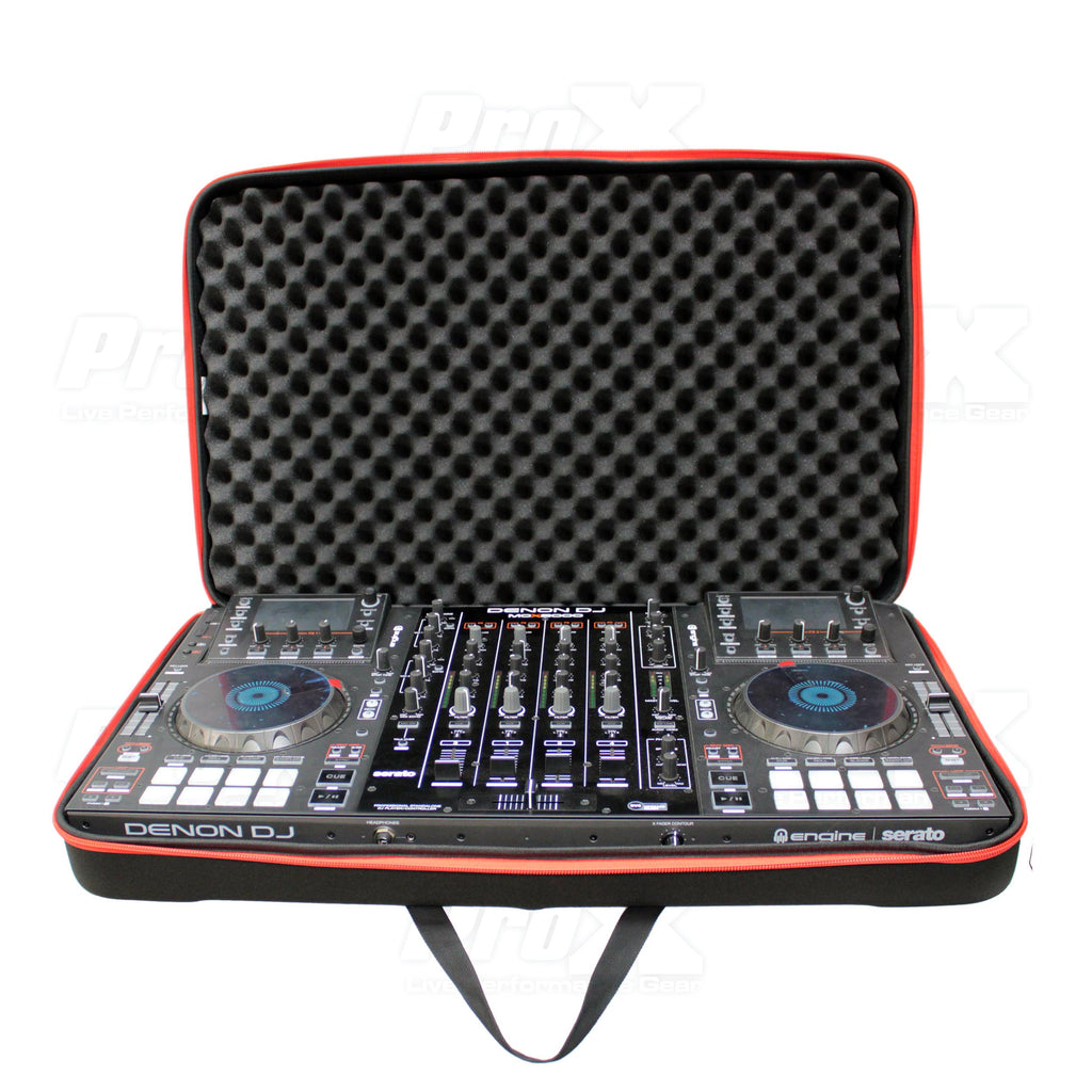 ZeroG Ultra Lightweight Hard Shell DJ Controller Shoulder Strap Bag for Pioneer DDJ FLX10 REV5 REV7 RANE ONE DDJ-GRV6 - Large