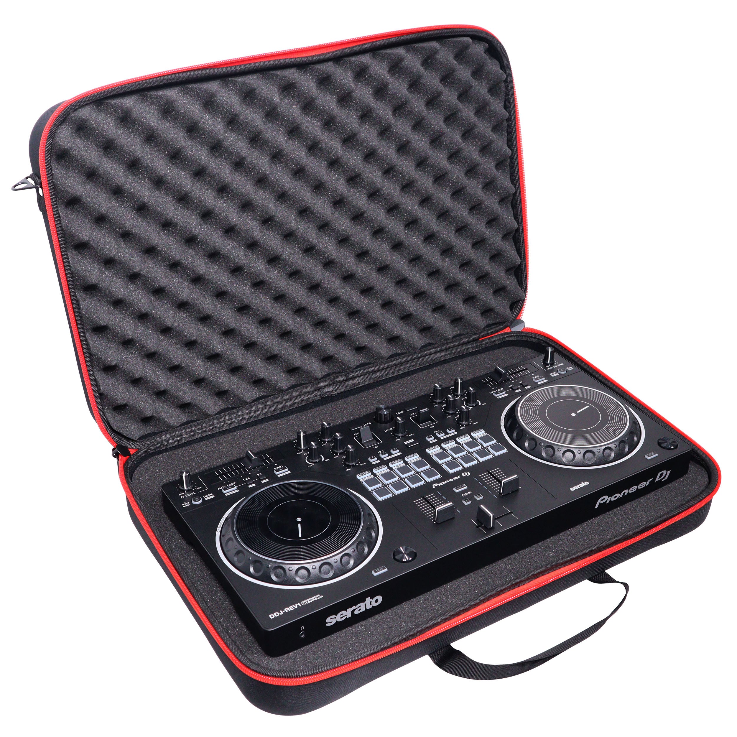 ZeroG Ultra Lightweight Hard Shell DJ Controller Shoulder Strap Bag for DDJ-REV1 DDJ-FLX4 DDJ-400 OMNIS-DUO Small Size